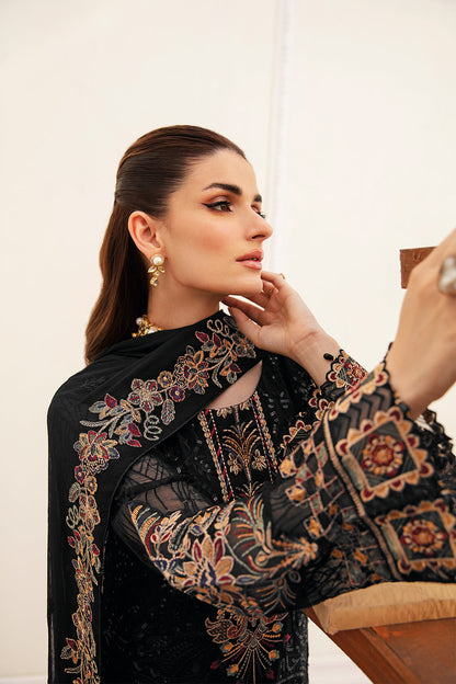 Ramsha Embroidered Luxury Chiffon 3 Piece Suit F-2403