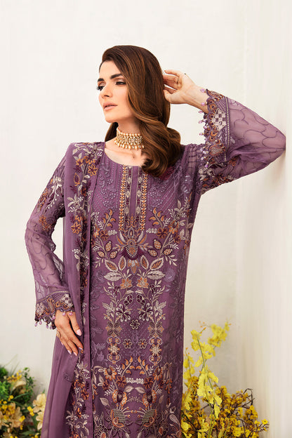 Ramsha Embroidered Luxury Chiffon 3 Piece Suit F-2404