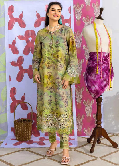 NUREH Ballerina Emb Chikankari Khaddar 2Pc Suit NU2-123 - House Of Anaya