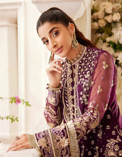 SIFA Sajli Festive Formal Embroidered 3Pc Suit S04 - INARA