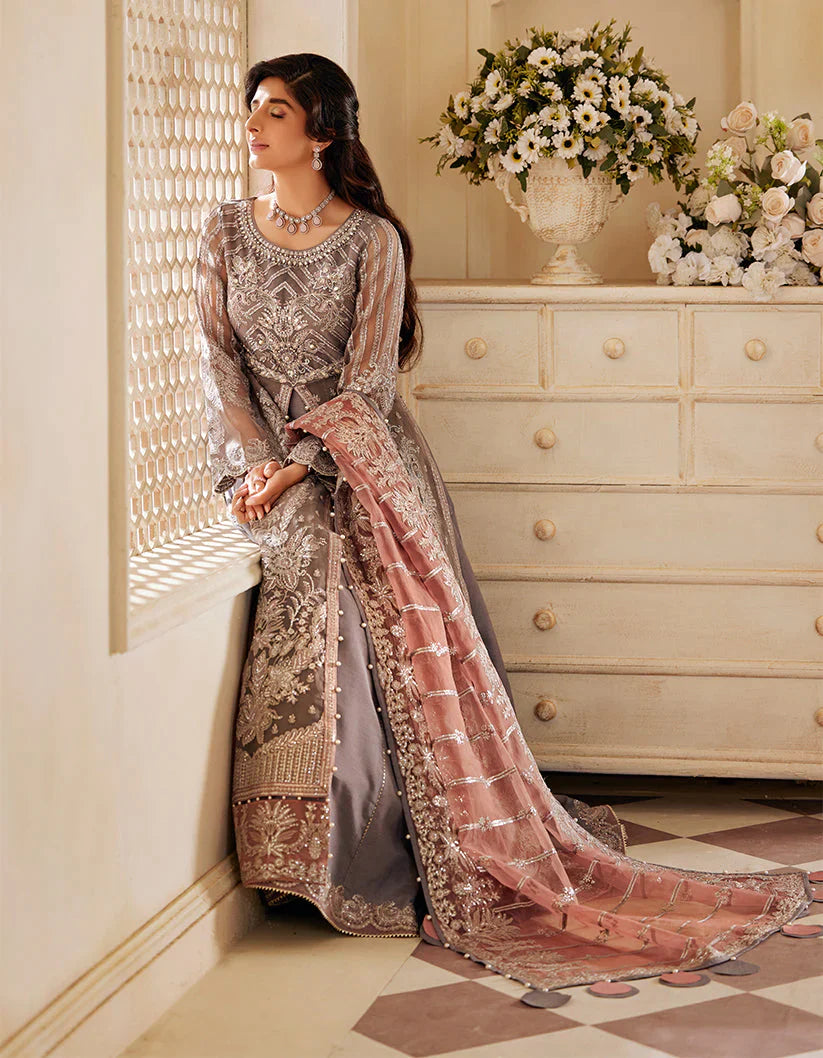 SIFA Sajli Festive Formal Embroidered 3Pc Suit S06 - MERAKI