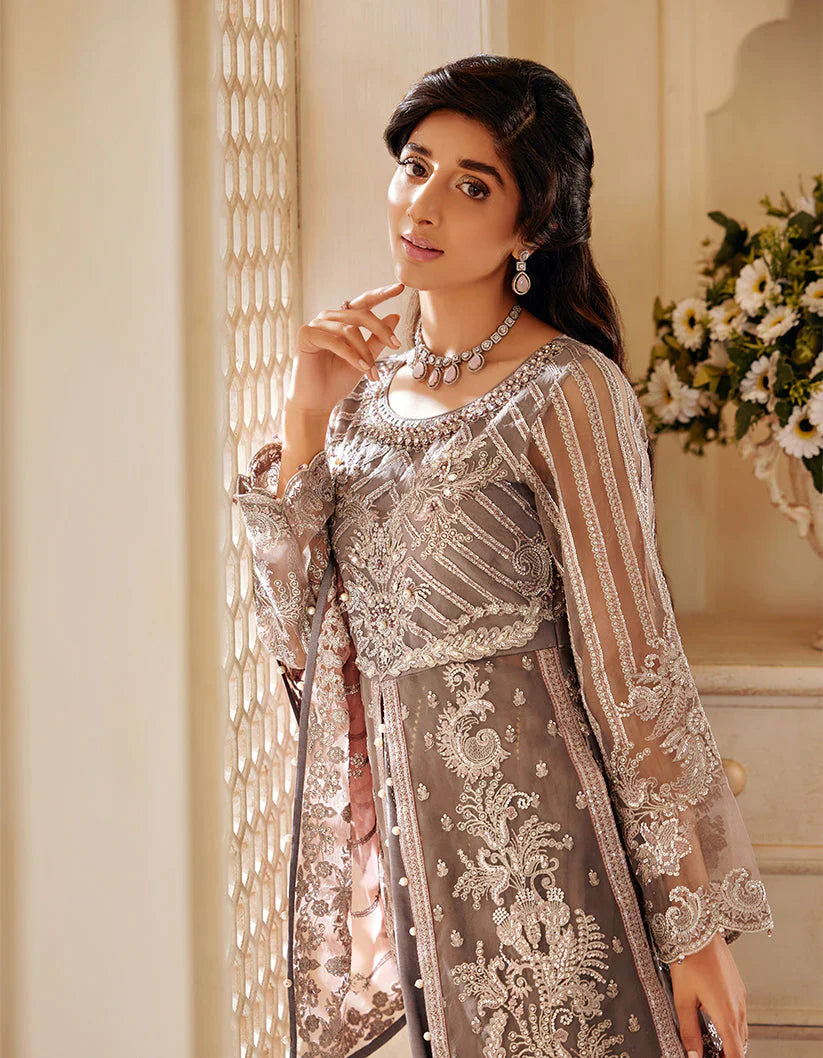 SIFA Sajli Festive Formal Embroidered 3Pc Suit S06 - MERAKI