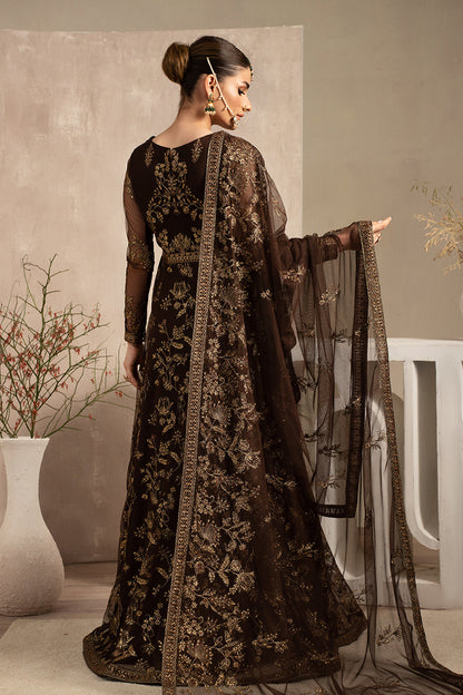 Naqsh by Zarif Unstitched Festive Formal 3 Piece Suit ZRN-01 SIYAH