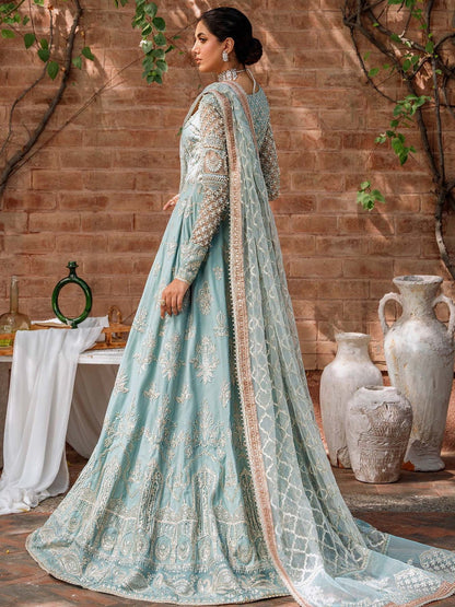 Akbar Aslam Mastani Embroidered Net 3Pc Suit - JABEEN