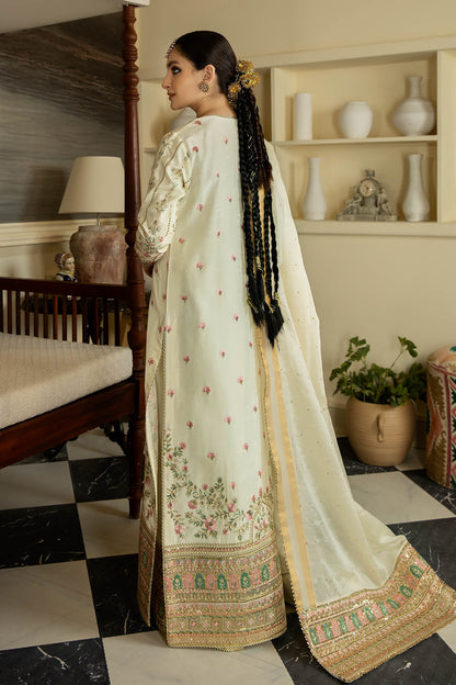 Jahaa'n Ara by Serene Embroidered Raw Silk Suit SRS-09