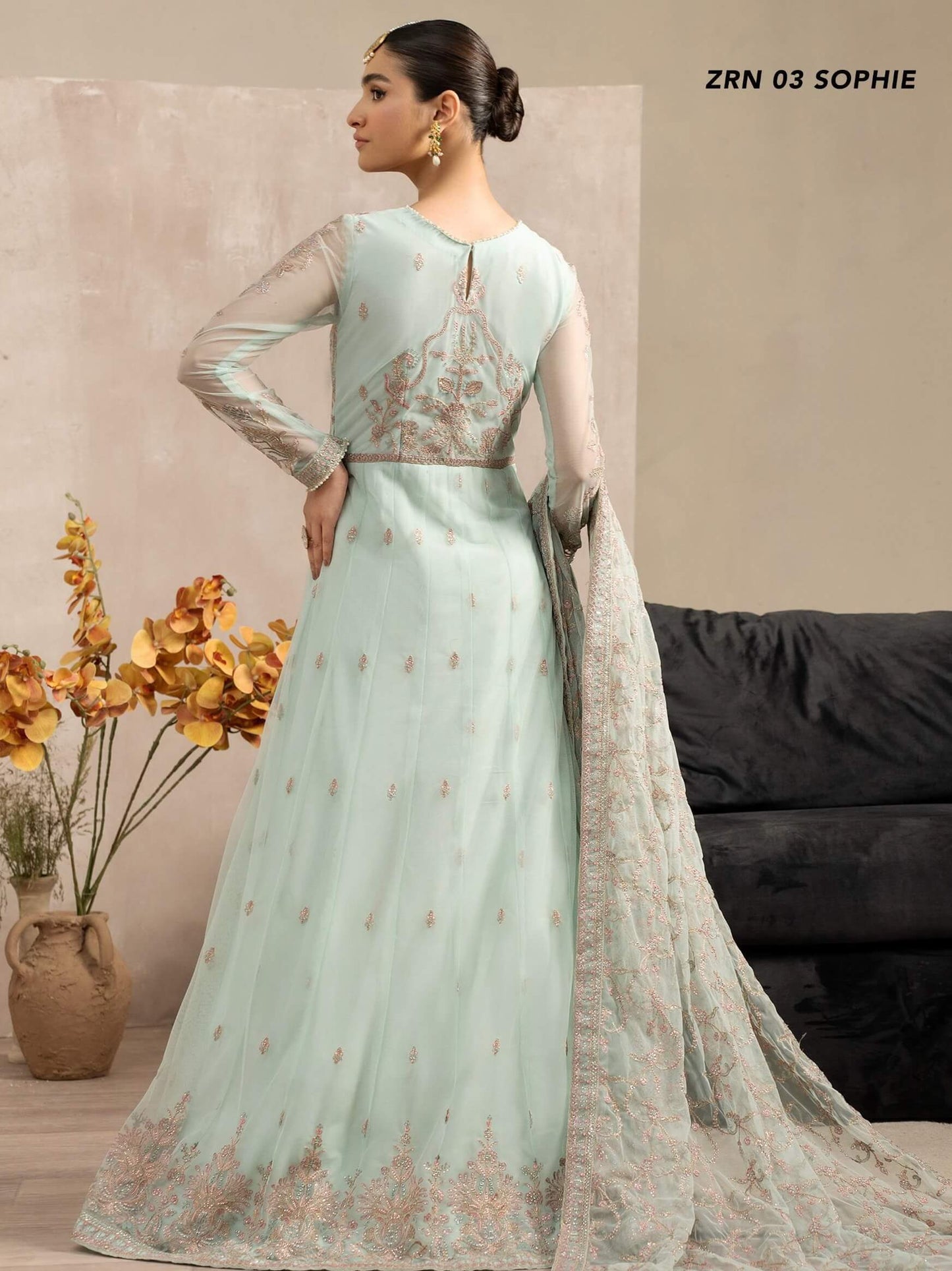 Naqsh by Zarif Unstitched Festive Formal 3 Piece Suit ZRN-03 SOPHIE