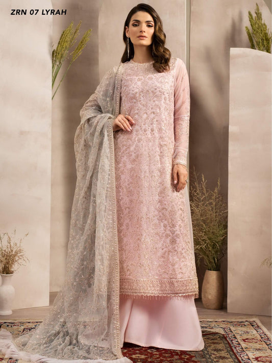 Naqsh by Zarif Festive Formal 3 Piece Suit ZRN-07 LYRAH